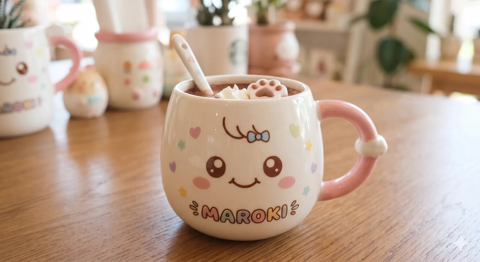 Taza Kawaii Maroki